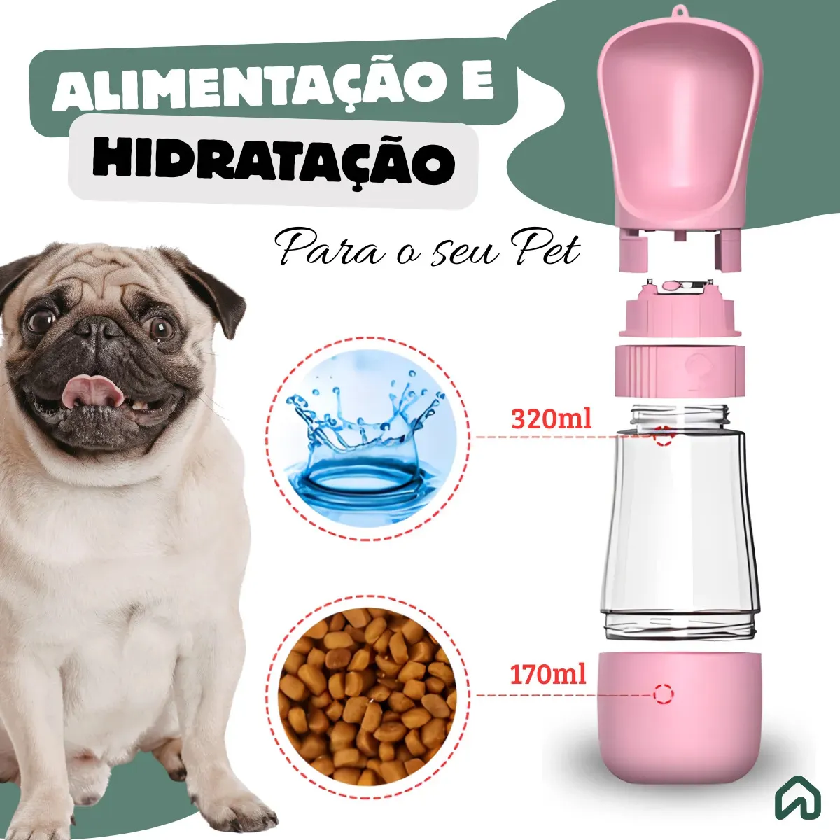 Bebedouro Portátil Pet