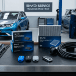 "Pastilhas de Freio de Cerâmica Premium para BYD Dolphin e Song Plus"