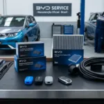 "Pastilhas de Freio de Cerâmica Premium para BYD Dolphin e Song Plus"