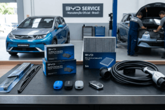"Pastilhas de Freio de Cerâmica Premium para BYD Dolphin e Song Plus"
