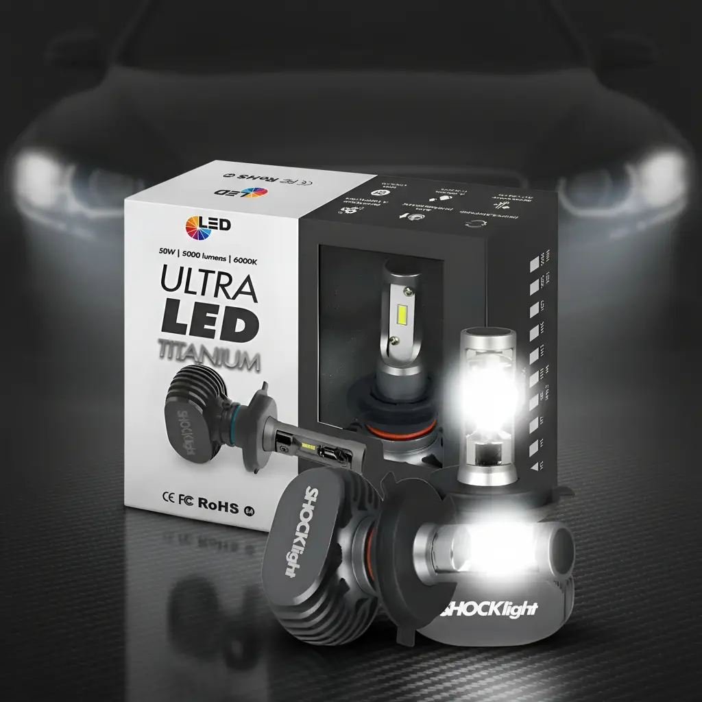 LED Shocklight Titanium
