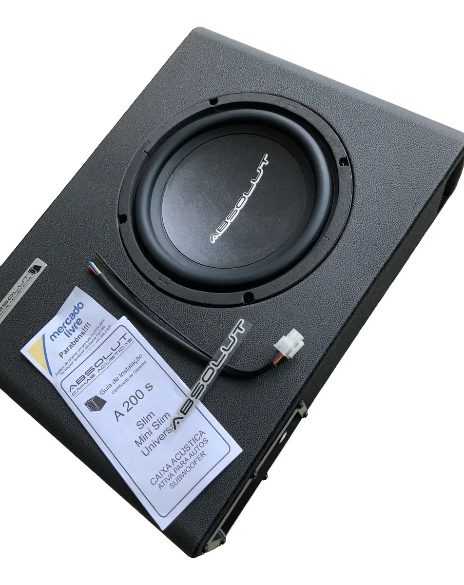 Subwoofer Slim Ativo