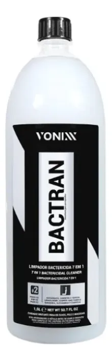 Bactran Vonixx limpa banco carro